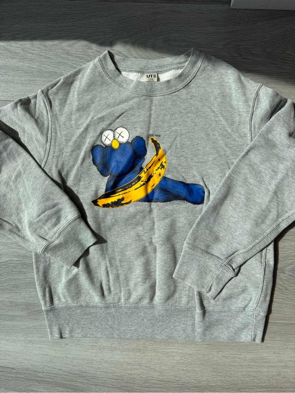 Kids KAWS + Warhol x Uniqlo UT Graphic Sweatshirt